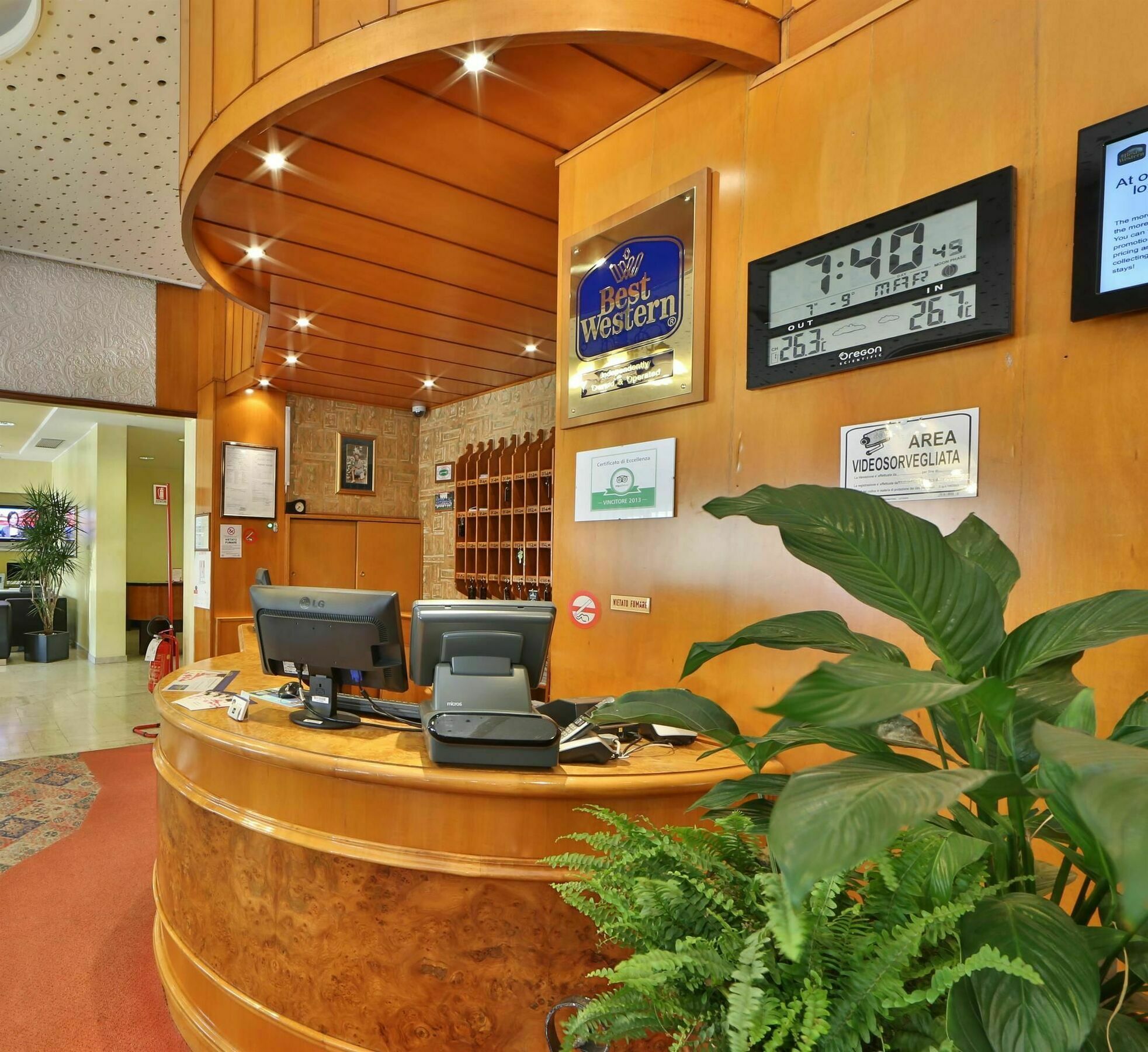 Best Western Hotel Cristallo Rovigo Exterior foto
